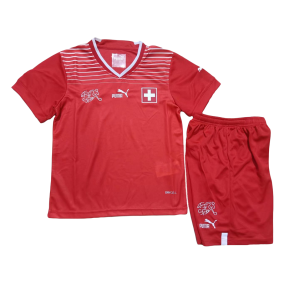 2023/2024 Prima Maglia Svizzera Bambino